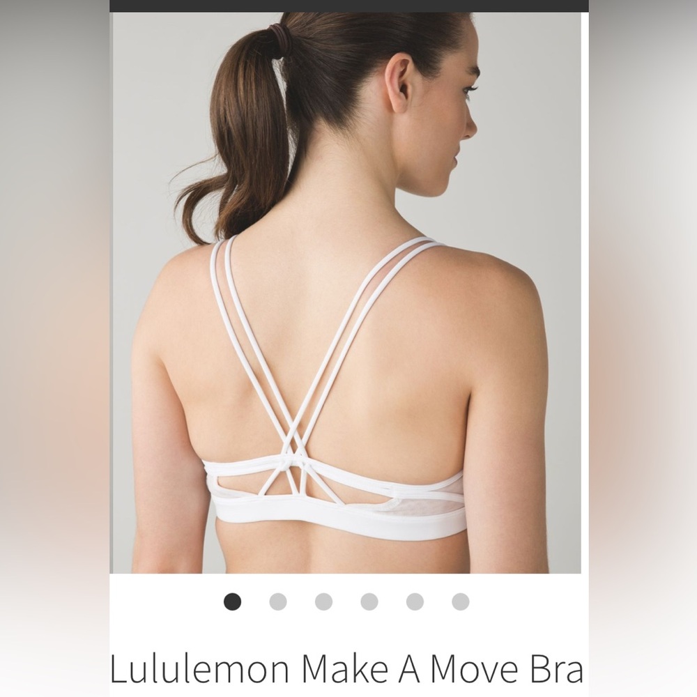 Pre-loved Lululemon make a move bra
